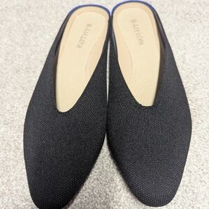 Rothy's black almond demis size 10